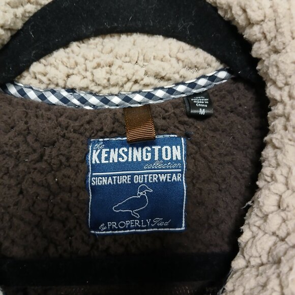 Properly Tied Mens Sherpa 3/4 Zip Pullover Size Medium - Picture 2 of 8